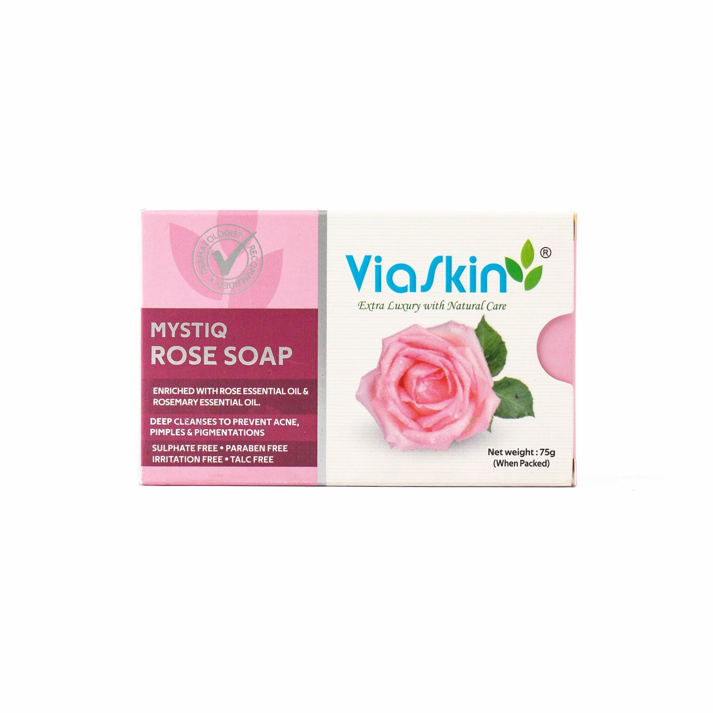 MYSTIQ ROSE SOAP (PACK OF 4), 75G/SOAP
