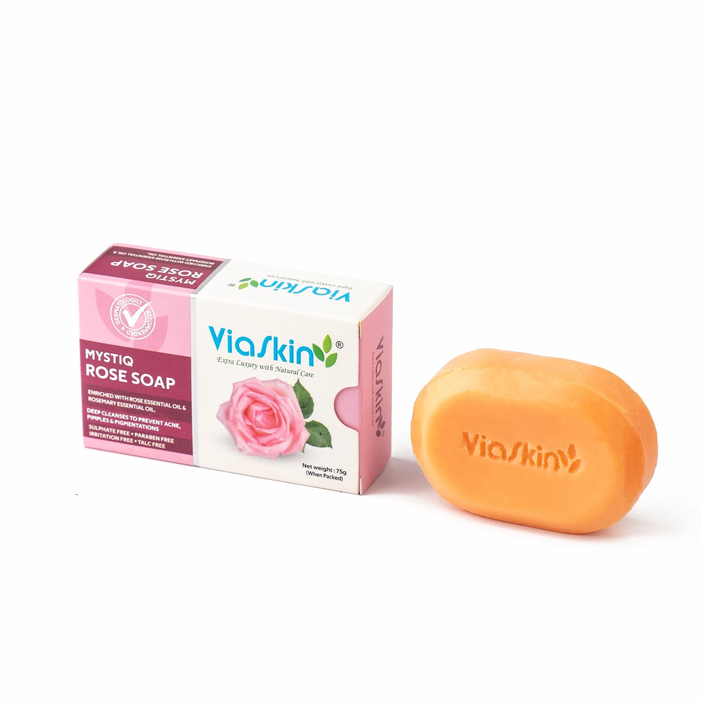 MYSTIQ ROSE SOAP (PACK OF 4), 75G/SOAP