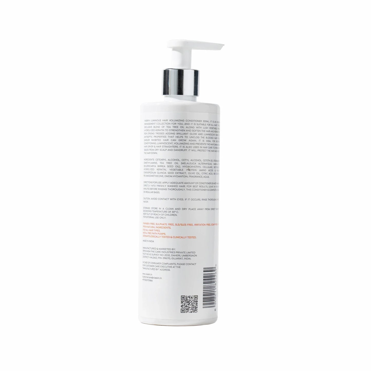 Viaskin Luminous Hair and Volumizing Conditioner